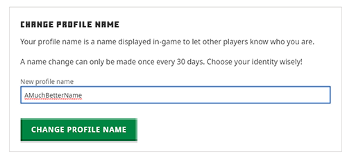 How to Change Your Minecraft Username